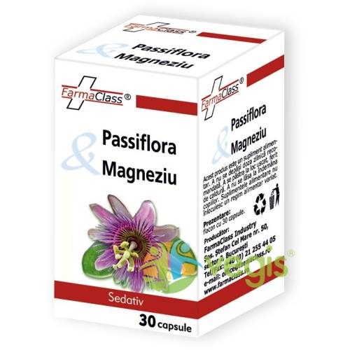 Passiflora & magneziu 30cps