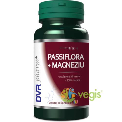 Passiflora + magneziu 60cps