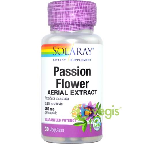 Solaray Passion flower (floarea pasiunii) 30cps