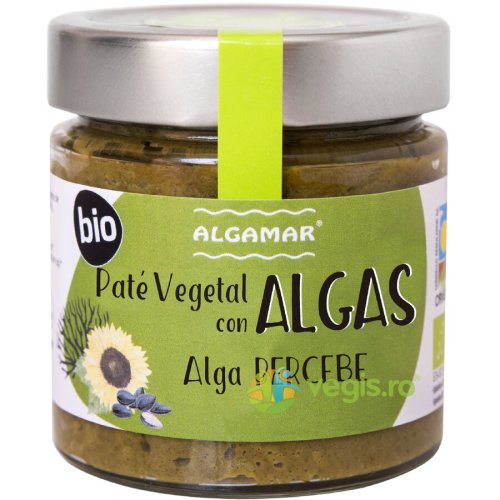Pate vegetal cu alge percebe ecologic/bio 180g