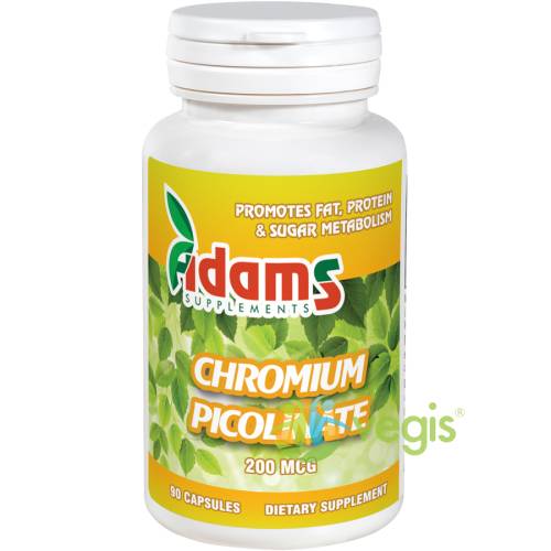 Picolinat de crom (chromium picolinate) 200mcg 90cps
