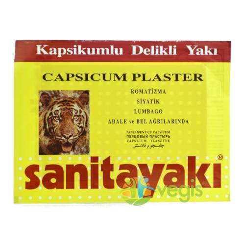 Turda Plasture antireumatic cu ardei iute sanitayaki 17x12cm