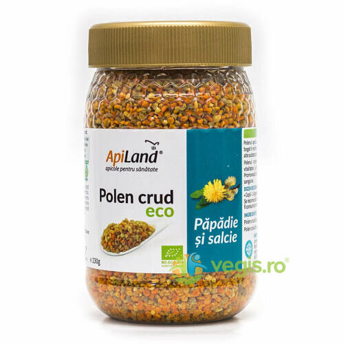Polen crud de papadie si salcie ecologic/bio 230g