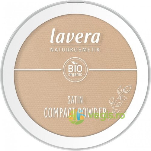 Pudra compacta tanned 03 satin powder ecologica/bio 9.5g