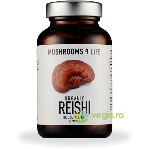 Reishi mushroom 800mg full spectrum 60cps