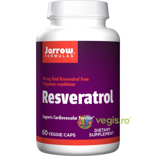 Resveratrol 100mg 60cps vegetale
