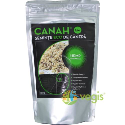 Canah Seminte decorticate de canepa bio 300gr
