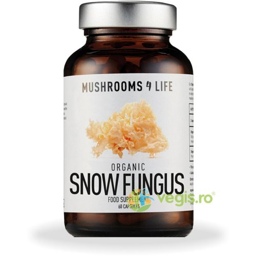 Snow fungus mushroom (tremella) 800mg full spectrum 60cps