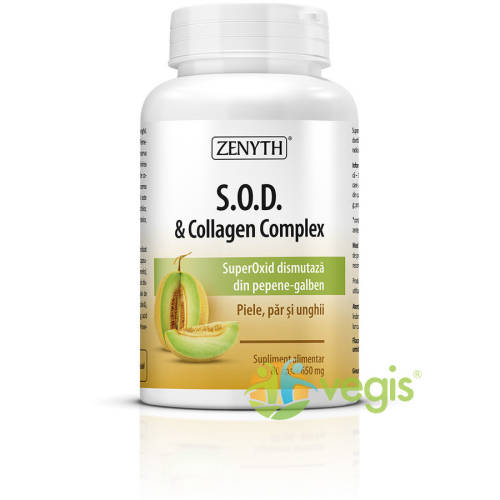 Sod & collagen complex 650mg 80cps