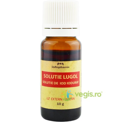 Solutie lugol (solutie de iod iodurat) 10g