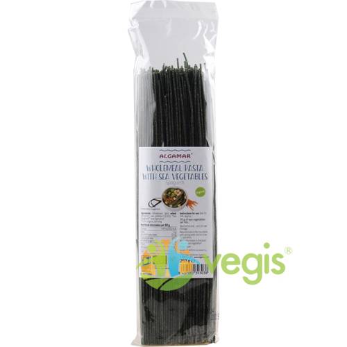 Spaghete integrale cu alge marine bio - 250g