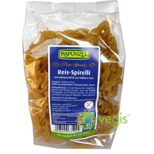 Rapunzel Spirale din orez ecologice/bio fara gluten 250g