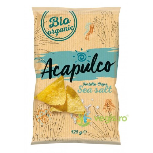Tortilla chips natur ecologice/bio 125g