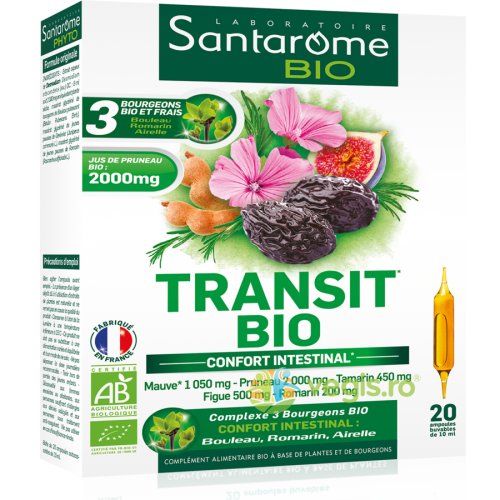 Transit bio (confort intestinal) 20 fiole