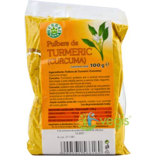 Turmeric (curcuma) 100gr