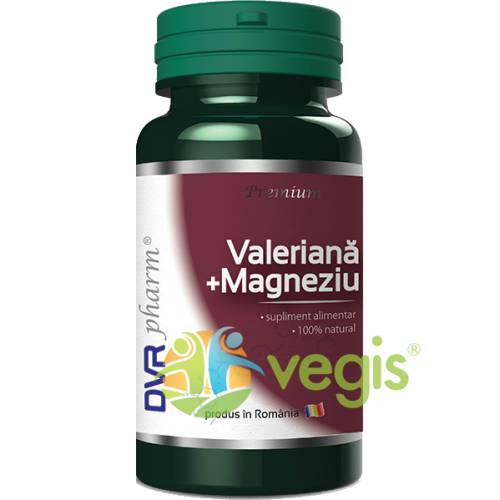 Valeriana + magneziu 60cps