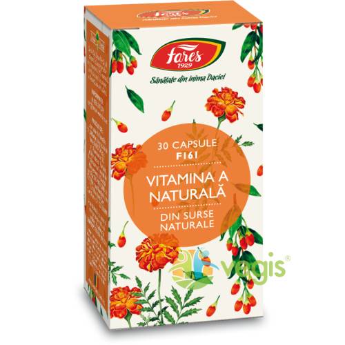 Vitamina a naturala (f161) 30cps