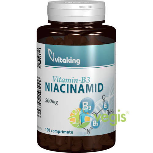 Vitamina b3 (niacinamida) 500mg 100cpr