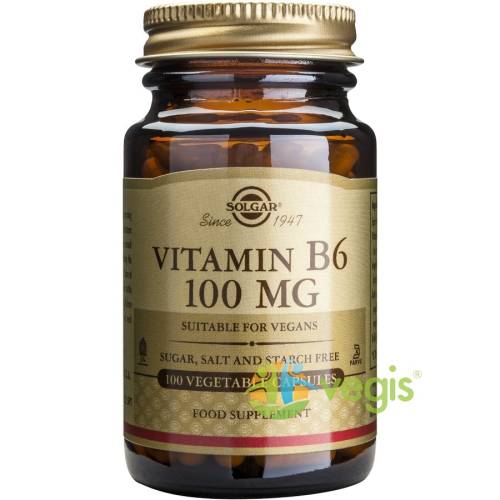 Vitamina b6 100mg 100cps vegetale