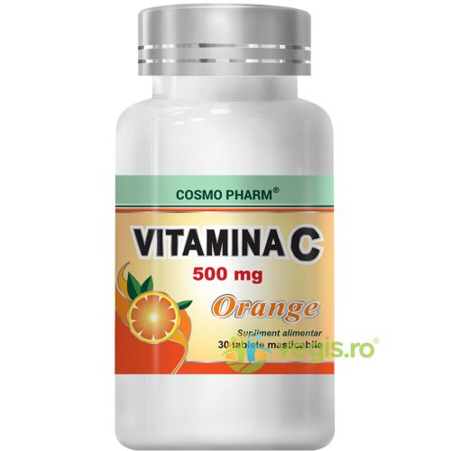 Vitamina c portocale (orange) 500mg 30tb