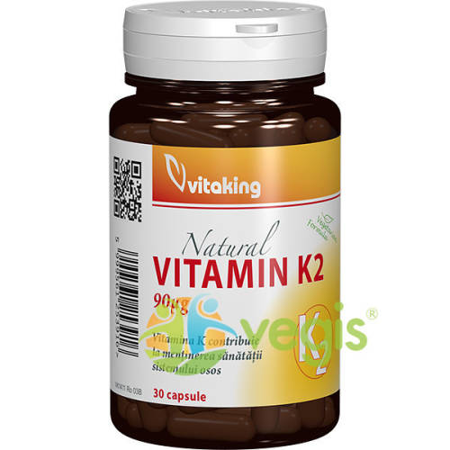 Vitamina k2 90mcg 30cps