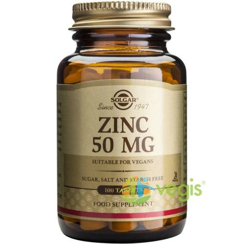 Zinc gluconate (gluconat de zinc) 50mg 100tb