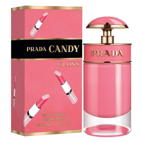 Apa de parfum prada candy gloss, femei, 50 ml