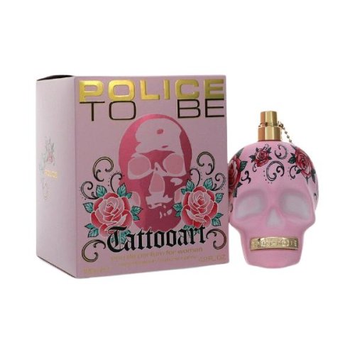 Apa de parfum to be tattooart police, femei, 125 ml