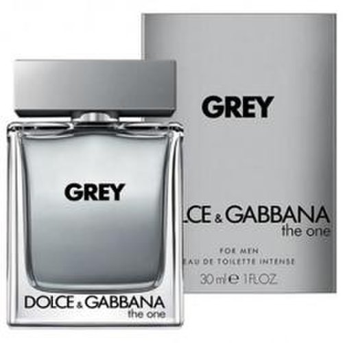 Apa de toaleta dolce   gabbana, the one grey intense pour homme, barbati, 30 ml