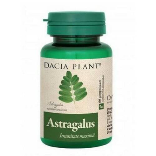 Astragalus dacia plant, 60 comprimate