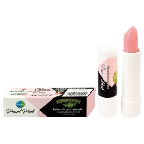 Balsam de buze nuantator pearl pink verde de nature, manicos, 4,8 g