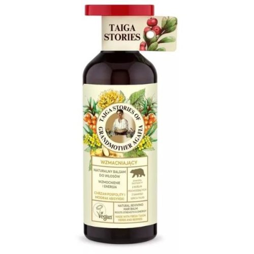 Balsam pentru intarirea radacinilor cu ulei din seminte de mustar taiga stories, eurobio lab, 500 ml