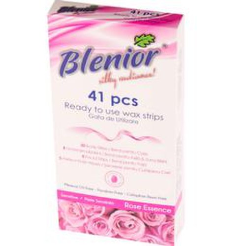 Benzi epilatoare rose essence pentru piele sensibila blenior, 41 buc