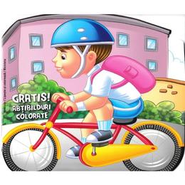 Bicicleta. abtibilduri colorate, editura alias