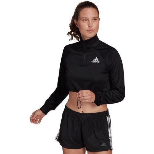 Bluza femei adidas tennis match shrug ha7609, m, negru