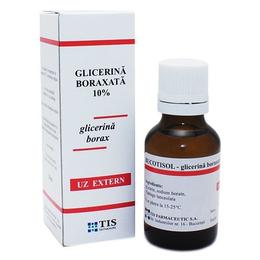 Bucotisol - glicerina boraxata tis farmaceutic, 25 ml