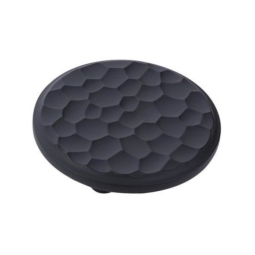 Buton pentru mobila melis, finisaj negru mat cb, 16 mm
