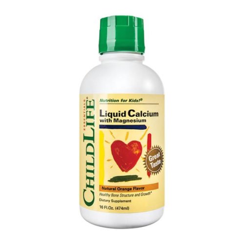 Calcium with magnesium pentru copii secom, 474 ml