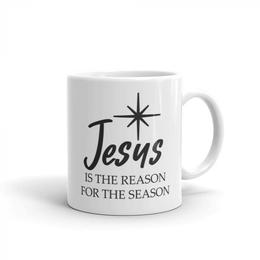 Cană personalizată jesus is the reason for the season - adgift