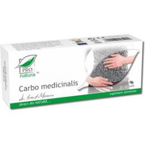 Carbo medicinalis medica, 30 capsule