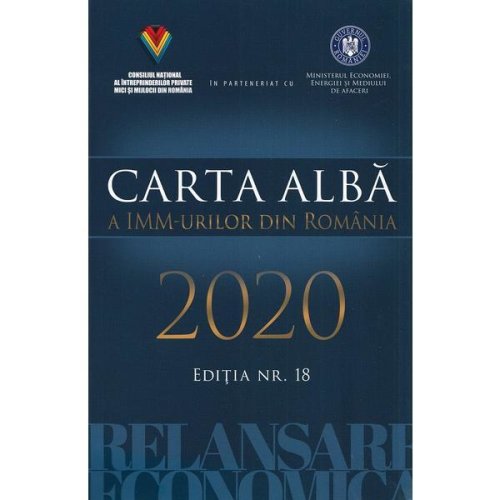 Carta alba a imm-urilor din romania 2020. editia nr.18, editura pro universitaria