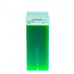 Cartus ceara epilat unica folosinta azulena - prima liposoluble classic wax green with applicator 100 gr