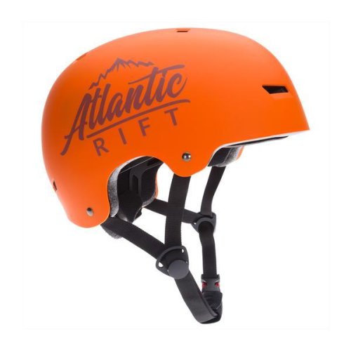 Casca protectie bicicleta/skateboard pentru copii, marime s, atlantic rift, portocaliu