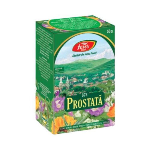 Ceai pentru prostata g73, fares, 50 grame