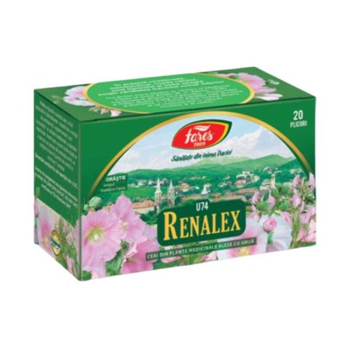 Ceai renalex u74, fares, 20 plicuri