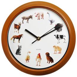 Ceas de perete, 12 sunete de animale la fiecare ora exacta 