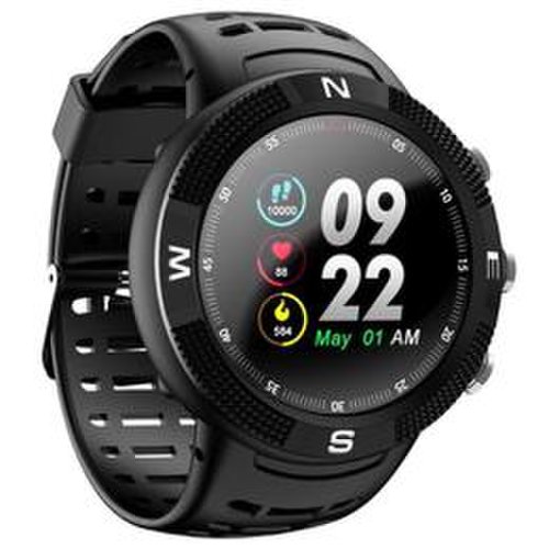 Ceas smartwatch dt no.1 f18 128mb ram + 128mb rom display 1.3inch tft cu touch screen rezolutie 240 * 240 pixeli baterie 350mah