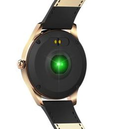 Ceas smartwatch kingwear kw10 rezistent la apa ip68 64kb ram + 512kb rom display 1.04 inch tft cu touch screen rezolutie 240 * 198 pixeli capacitate baterie 120mah