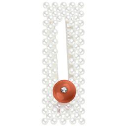 Clama de par dot pearl lucy style 2000, portocaliu