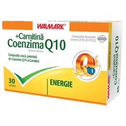 Coenzima q10 + carnitina walmark, 30 tablete